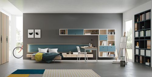 Holz-Kinderzimmer - NANTES - Lagrama - unisex