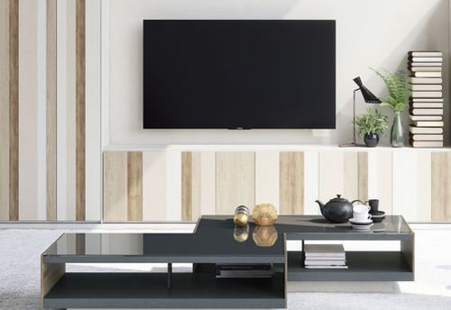 Moderner Couchtisch - INSBRUC 2 - Lagrama - Holz / mit Stauraum / für Privatgebrauch