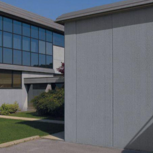 Schalungsform für Fassaden - 0407 - GRAFFIATO - Plasmacem - für Wand / Holzoptik / für Sichtbeton
