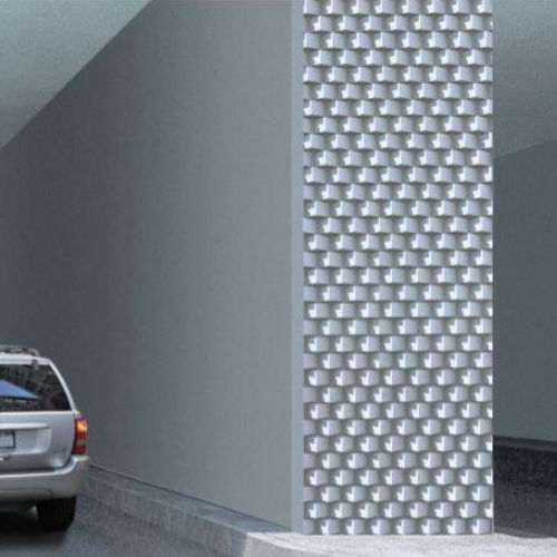 Schalungsform für Fassaden - 0614 - DROMB - Plasmacem - 3D-Effekt / für Sichtbeton