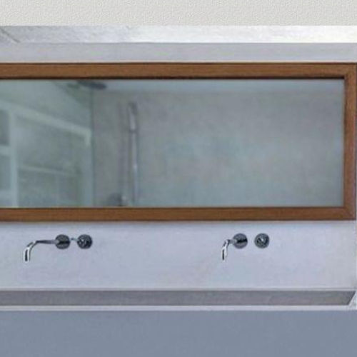 Schalungsform für Fassaden - 0141 - MIRROR - Plasmacem - Glasoptik / für Sichtbeton