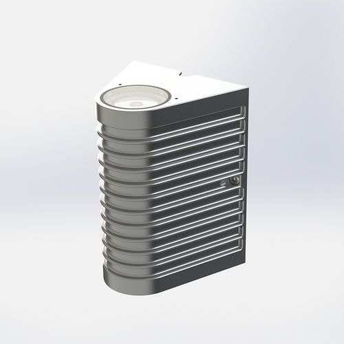 Moderne Wandleuchte - ERUCA  - Grunzell Pte Limited - für Außenbereich / Edelstahl / Bronze