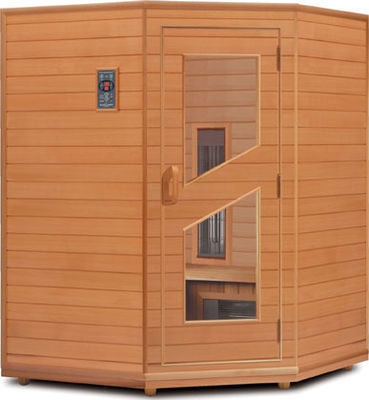 Infrarotsauna - HCE/HCED CORNER 160 - HEALTH COMPANY - für Privatgebrauch