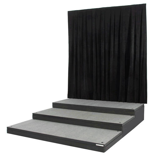 Vorhangstoff - SICO - einfarbig / Polyester / Baumwolle