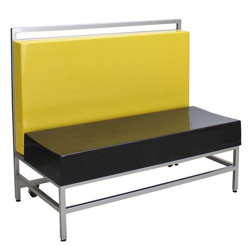 Modulare Polsterbank - PILOT - SICO - modern / Stahl / Glasfaser