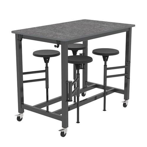 Moderne Tisch- und Stuhlkombination - AXIS&trade; - SICO - für Außenbereich / Metall / rechteckig
