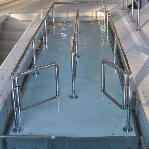 Verstellbarer Schwimmbeckenboden / für Hydrotherapieschwimmbäder - THERAPY   - AQUALIFT INDUSTRIE - PVC