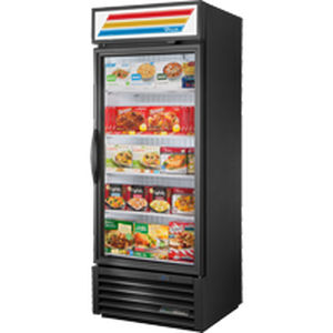 Profi-Gefrierschrank - GDM-26F-HST-HC~TSL01 - True Food International - verglast / Aluminium / schwarz