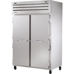 Kühlschrank mit Doppeltür - STA2DT-2S - True Food International - Profi / freistehend / Edelstahl