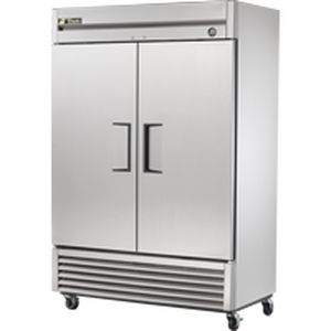 Kühlschrank mit Doppeltür - T-49-HC - True Food International - Profi / freistehend / Edelstahl