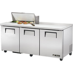 Zubereitungstisch für Sandwich - TSSU-72-08-ADA-HC - True Food International - Edelstahl / Polyethylen / Profi