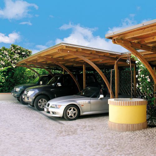 Holz-Carport - AUTOCOVER - IL CEPPO