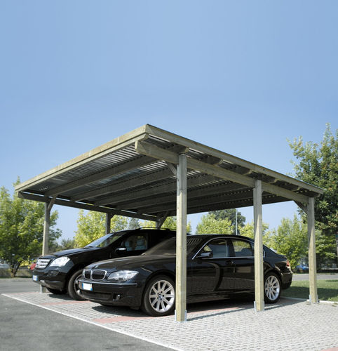 Holz-Carport - IL CEPPO