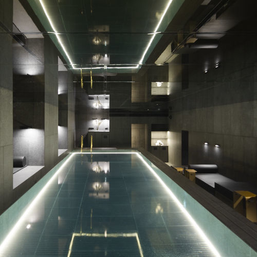 Rechteckiger Hot-Tub-Schwimmbecken - SEABLESPA - Seable&Co. - für mehrere Personen / für Außenbereich / für den Innenraum