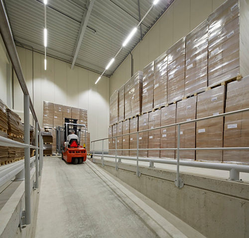 Hängeleuchte - MAXOS FUSION - PHILIPS LIGHTING - LED / fluoreszierend / linear