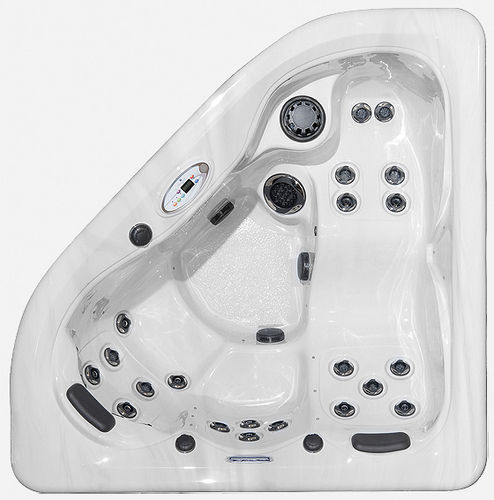 Whirlpool zum Aufstellen - TS 240 - MASTER SPAS - für Eckeinbau / 3 Plätze / für Privatgebrauch