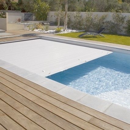 Latten-Poolabdeckung - ROUSSILLON - ASTRALPOOL - automatisch / Sicherheit / Sonnenkollektoren