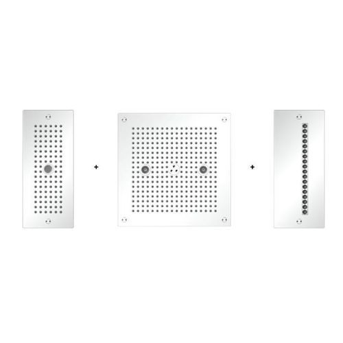Duschkopf für Deckeneinbau - EMOTIONAL SHOWER VITA - ASTRALPOOL - rund / Regenstrahl / mit Vernebler