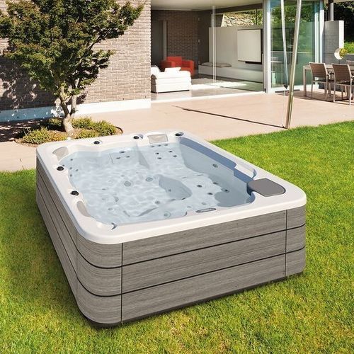 Whirlpool zum Aufstellen - EMOTION E - ASTRALPOOL - quadratisch / Fünfsitzer / Acryl