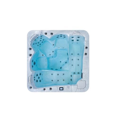 Einbau-Whirlpool - EVOLUTION 70 INGROUND - ASTRALPOOL - quadratisch / Fünfsitzer / Acryl