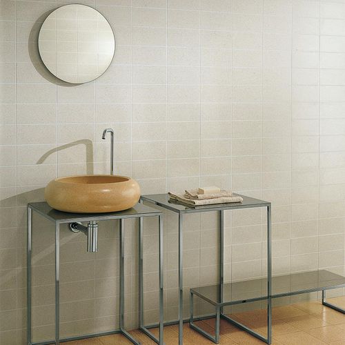 Aufsatzwaschbecken - FRISBY - MIPA srl - Mamorgranulat / rund / modern