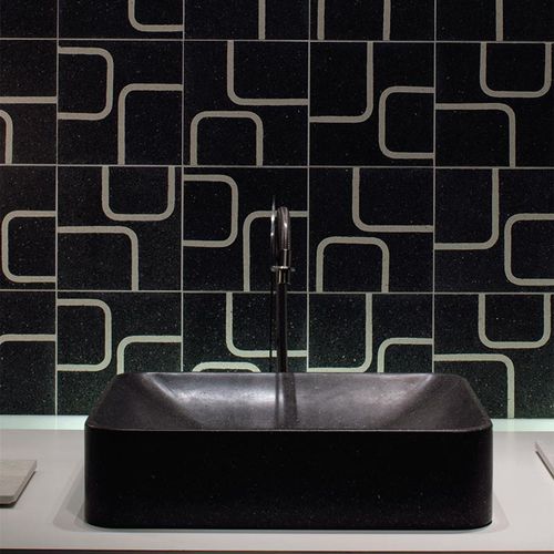 Mamorgranulat-Fliesen - WOOLLY  - MIPA srl - poliert / für Badezimmer / Wand