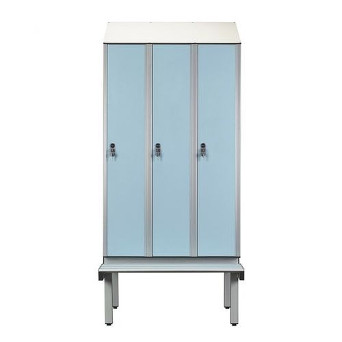 HPL-Garderobenschrank - A150IP - PATENTVERWAG ITALIA - mit Schlüssel / Zahlen / Münz