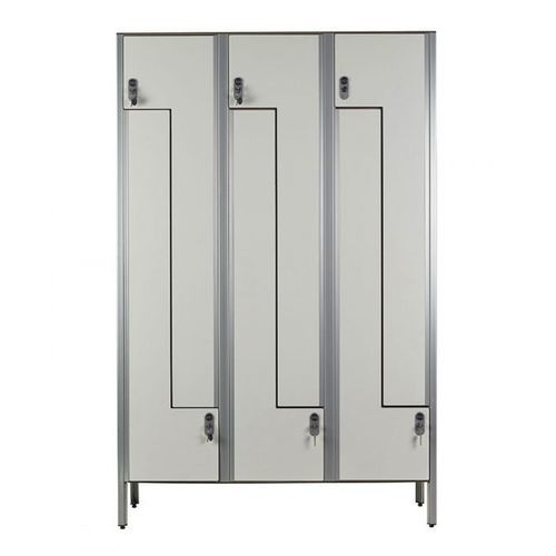 HPL-Garderobenschrank - A30120  - PATENTVERWAG ITALIA - mit Schlüssel / Zahlen / Münz