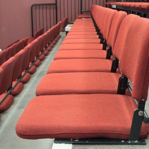 Stoffkinosessel - T805  - PATENTVERWAG ITALIA - Polyurethan / für Theater / rot