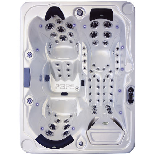 Einbau-Whirlpool - PARADISIO LUXE - Spa PEIPS - zum Aufstellen / rechteckig / 3 Plätze