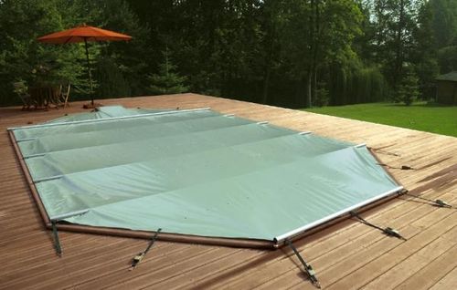 Stab-Poolabdeckung - PISCINELLE - Sicherheit