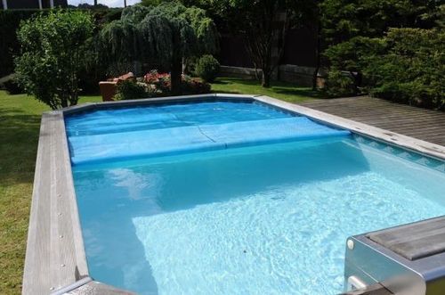 Poolabdeckung Stoff / Luftblasen - PISCINELLE - Thermo