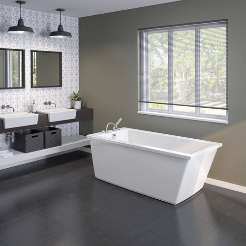 Freistehende Badewanne - ELINOR - MAAX bathroom - Acryl / modern