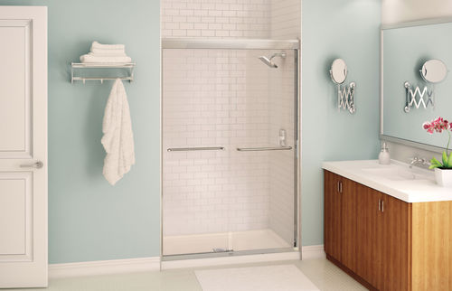 Schiebeduschwand - AURA - MAAX bathroom - für Nischen