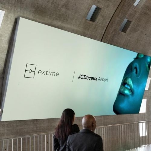 Wandmontierter Werbeträger - JCDecaux - Mobilier Urbain - für den Innenraum / für Außenbereich / Mehrleitung