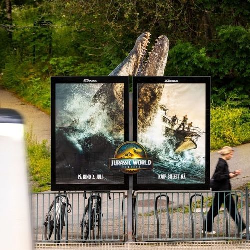 Wand-Verkaufsschild - JCDecaux - Mobilier Urbain