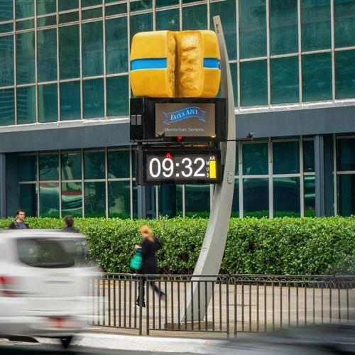 Stele zur Beschilderung - JCDecaux - Mobilier Urbain - LED / digital / beleuchtet