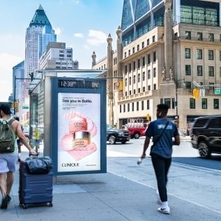 Einbau-Werbeträger - USEFUL - JCDecaux - Mobilier Urbain - für Straße / für Arbeitsbereich / für Entspannungszone