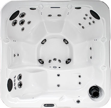 Einbau-Whirlpool - DREAM - DIMENSION ONE SPAS - quadratisch / Sechssitzer / für Privatgebrauch