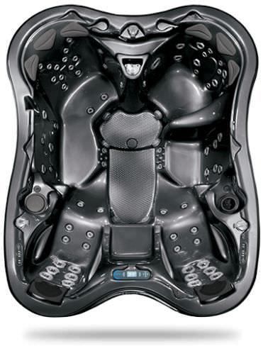 Einbau-Whirlpool - SARENA BAY - DIMENSION ONE SPAS - rechteckig / 7 Plätze / für Privatgebrauch