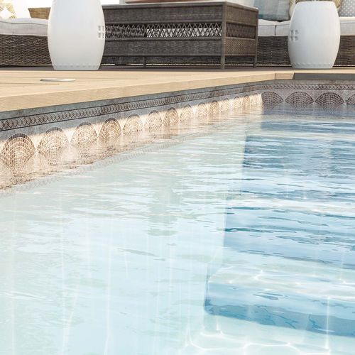 Folie für Schwimmbecken / PVC - AQUALINER - PROCOPI - für eingelassenes Schwimmbad