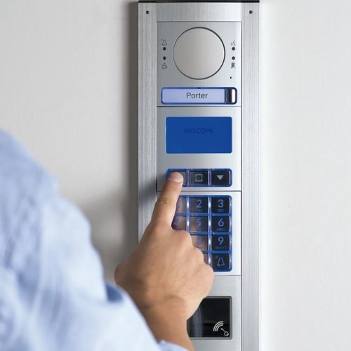 Audio-Türsprechanlage / Aluminium - MTM  - CAME S.P.A - Edelstahl / Wohnbereich / für professionellen Gebrauch