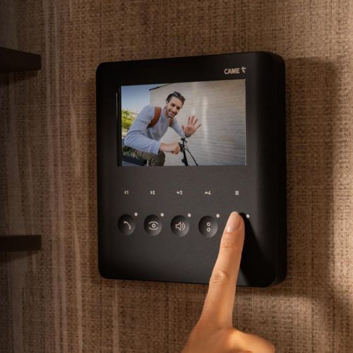 Weißer Videosprechanlage - PLX  - CAME S.P.A - schwarz / Wohnbereich / für professionellen Gebrauch