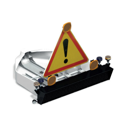Bodenstehendes Verkehrsschild - HERMES - Aximum - LED