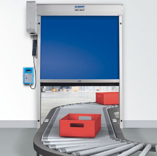 Industrie-Rolltor - RP100 - ASSA ABLOY - Aluminium / galvanisiertem Stahl / Stoff