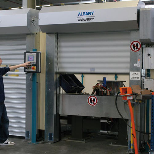 Industrie-Rolltor - RP2000 - ASSA ABLOY - Stahl / Aluminium / Polycarbonat