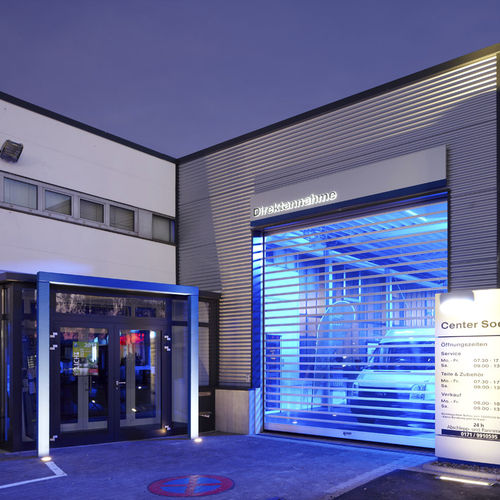 Industrie-Rolltor - RR3000 VISION - ASSA ABLOY - Aluminium / Polycarbonat / automatisch