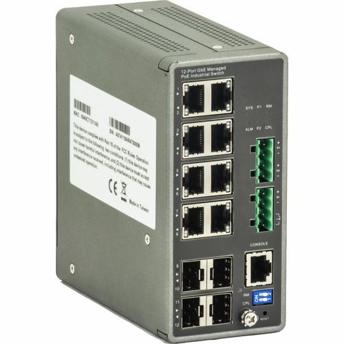 Ethernet-Schnittstellenmodul - RY-LPIGE-804GBTME - GEUTEBRÜCK - PoE