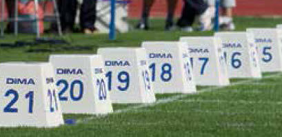 Wurfweiten-Markierblock - 00010980 - DIMA SPORT