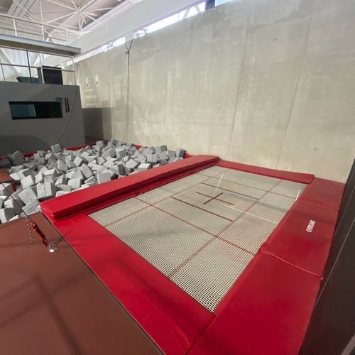 Gymnastik-Trampolin - 5351 - GYMNOVA - rechteckig / für Gewerbegebrauch / für Gewerbegebrauch